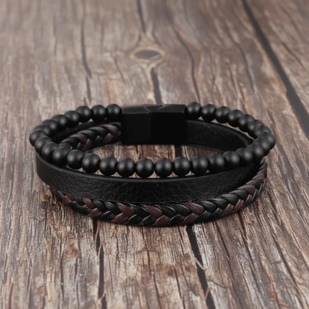 Mindfulness Stone Bead Bracelet For Everyday Calm And Focus