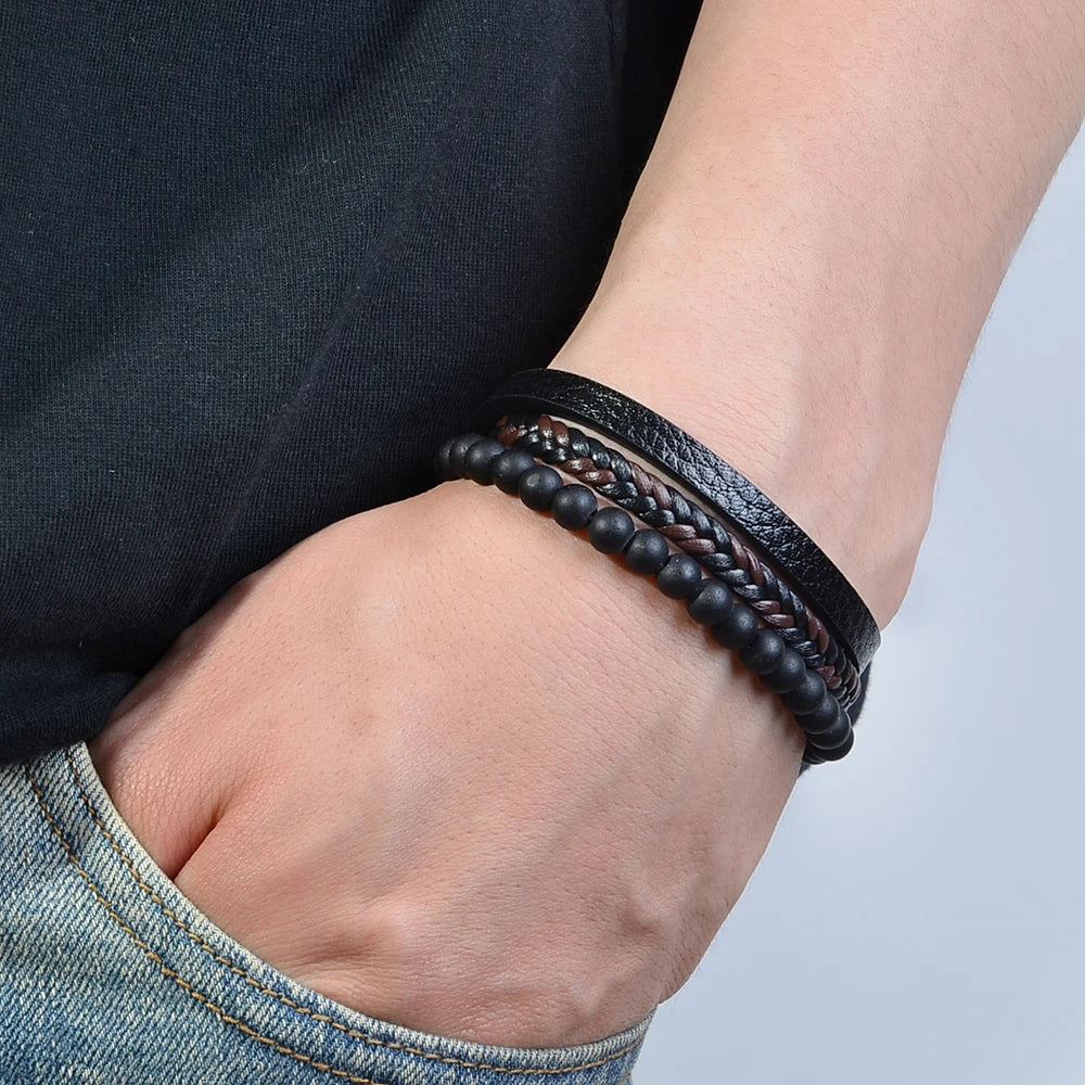 Mindfulness Stone Bead Bracelet For Everyday Calm And Focus