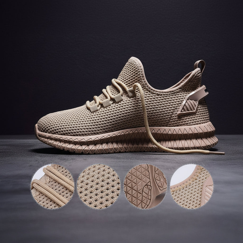 Mens Breathable Mesh Running Shoes Lightweight Athletic Sneakers