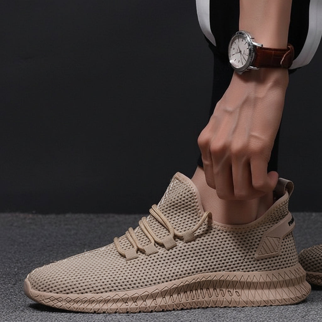 Mens Breathable Mesh Running Shoes Lightweight Athletic Sneakers