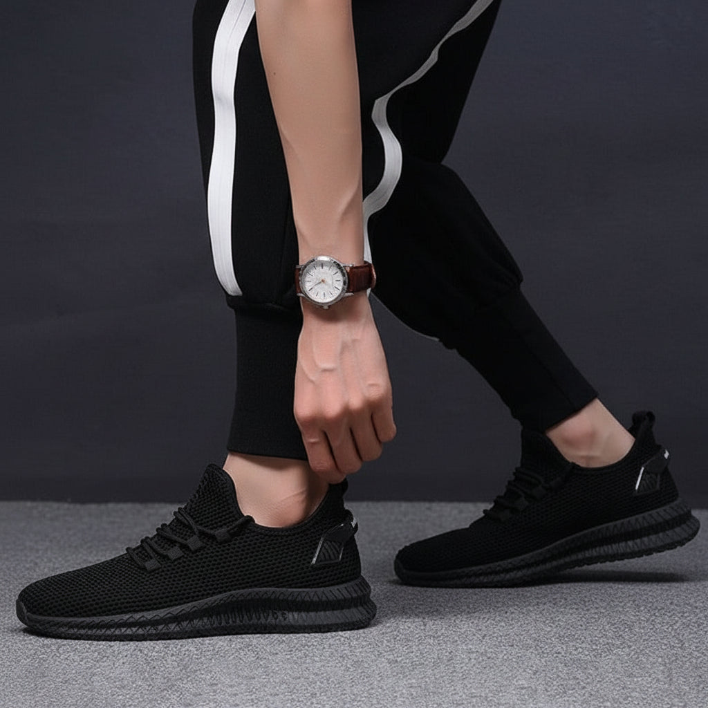 Mens Breathable Mesh Running Shoes Lightweight Athletic Sneakers