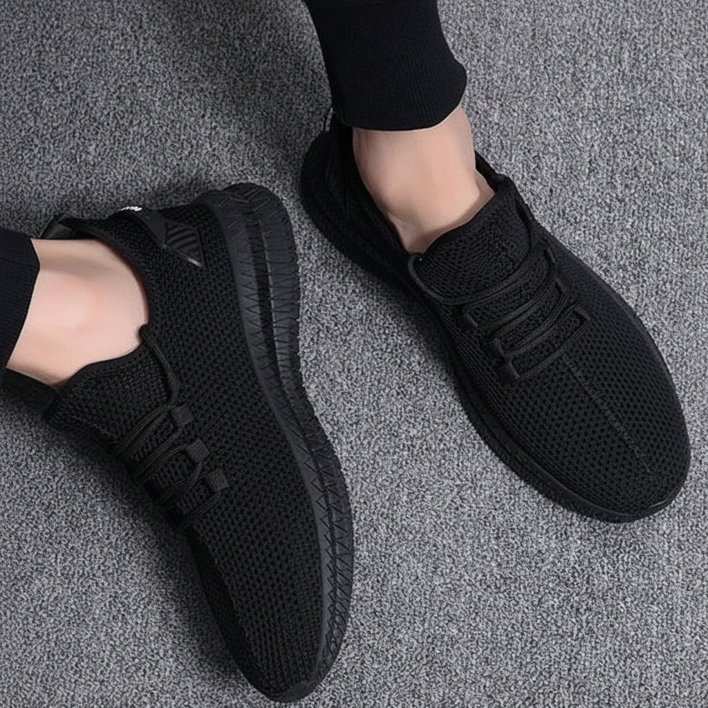 Mens Breathable Mesh Running Shoes Lightweight Athletic Sneakers