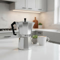 VivaBrew Tragbare italienische Espressomaschine aus Aluminium für intensives Aroma