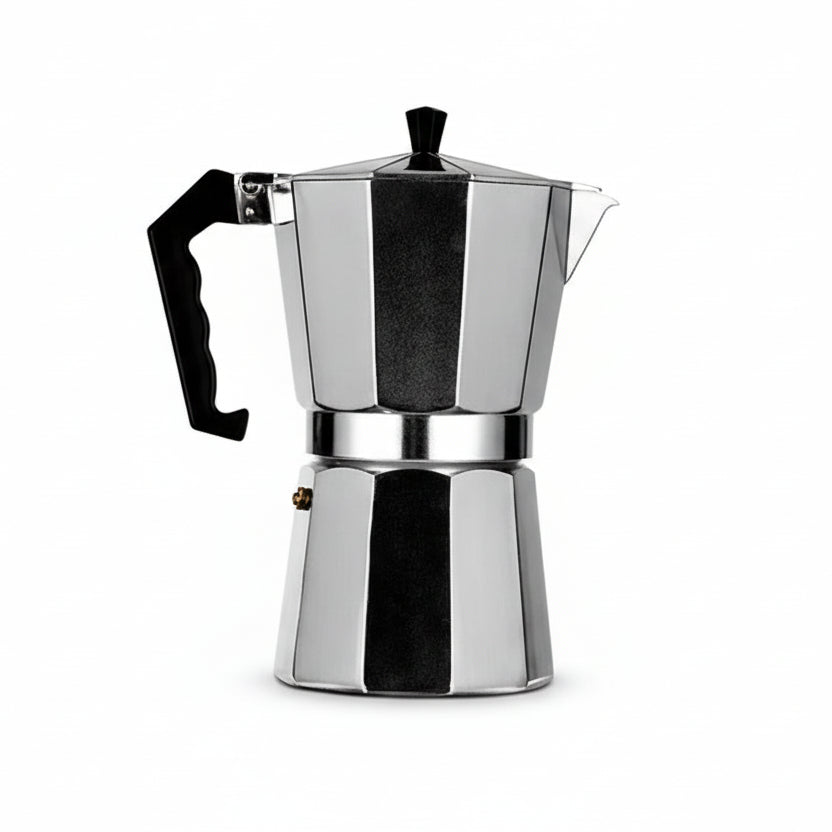 VivaBrew Tragbare italienische Espressomaschine aus Aluminium für intensives Aroma