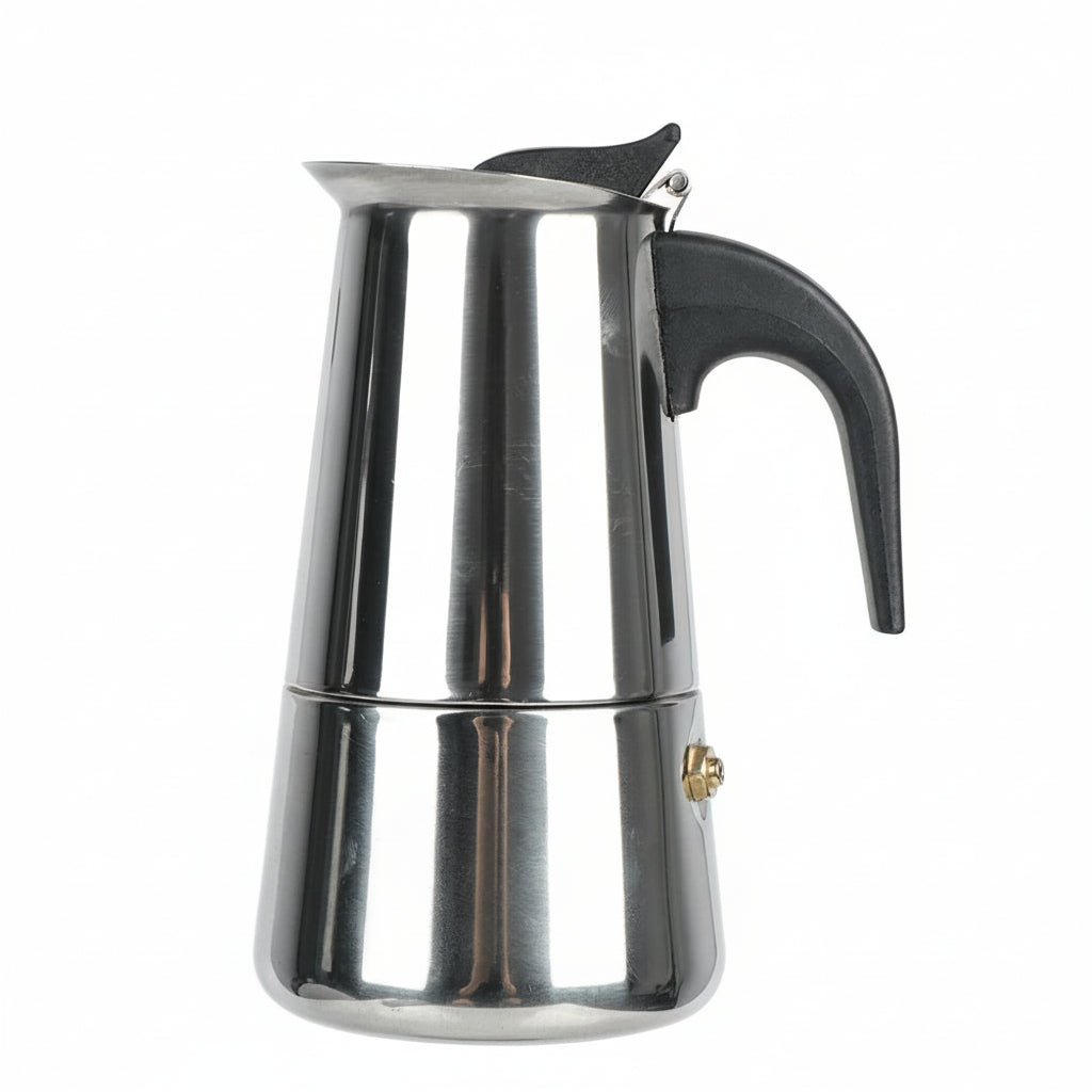 VivaBrew Tragbare italienische Espressomaschine aus Aluminium für intensives Aroma