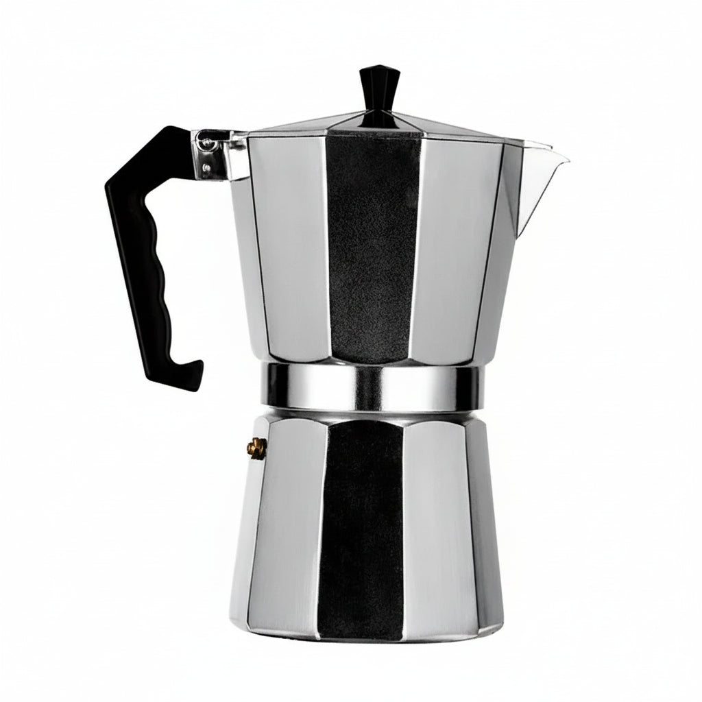 VivaBrew Tragbare italienische Espressomaschine aus Aluminium für intensives Aroma