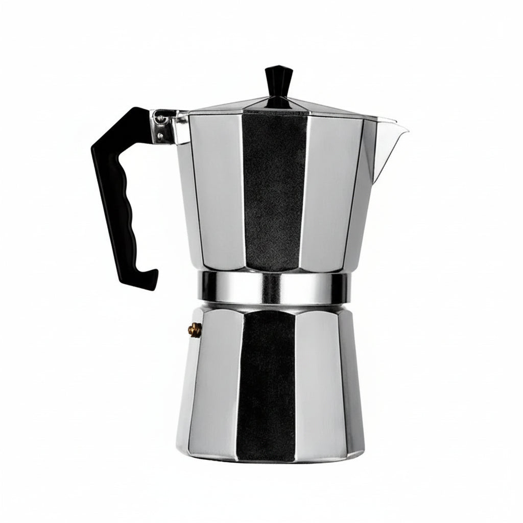 VivaBrew Tragbare italienische Espressomaschine aus Aluminium für intensives Aroma
