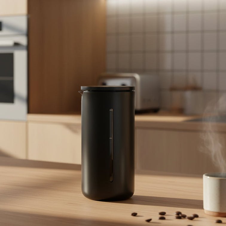 BrewMate Lehký 450ml French Press na kávu s nerezovým filtrem