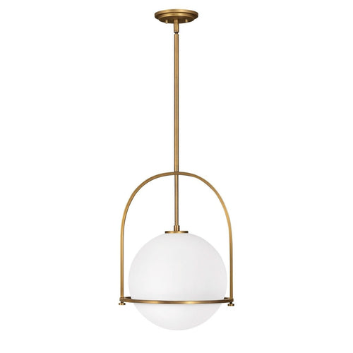 Závěsná lampa Aurora Opal Glass pro jídelny a obývací pokoje