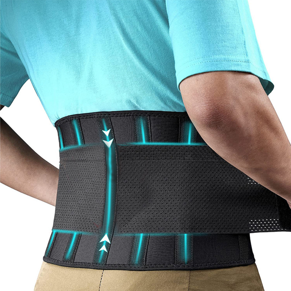 Adjustable Neoprene Back Support Belt For Lower Back Pain Relief