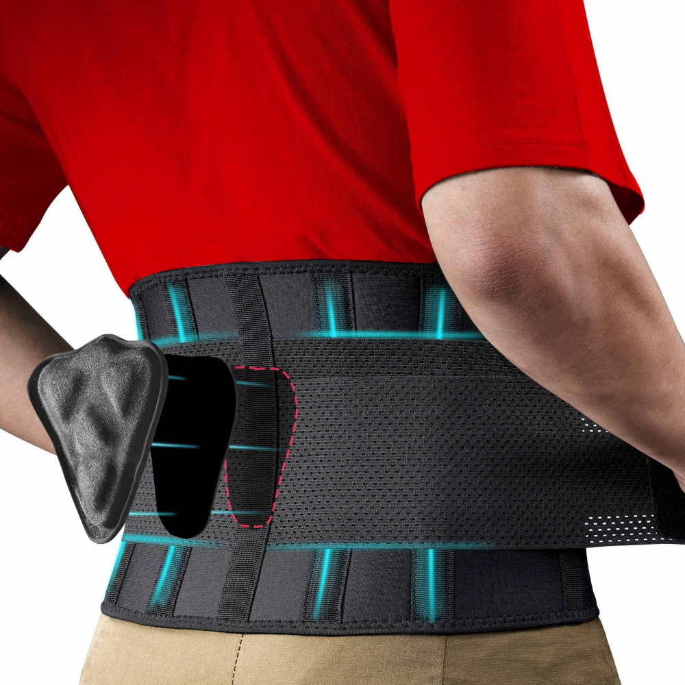 Adjustable Neoprene Back Support Belt For Lower Back Pain Relief