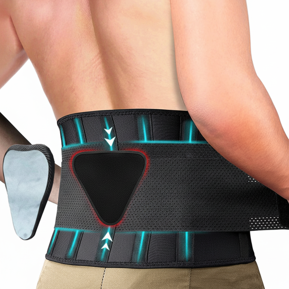Adjustable Neoprene Back Support Belt For Lower Back Pain Relief
