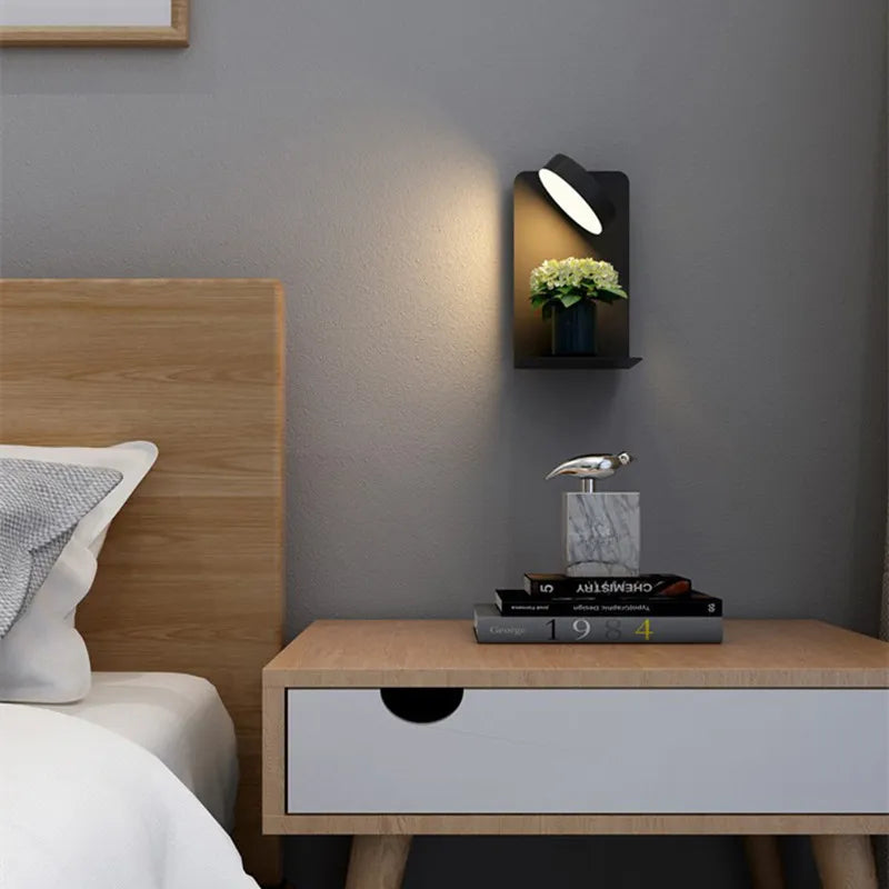 NovaNest Gemütliche Nachttischlampe mit warmem Lichtschein