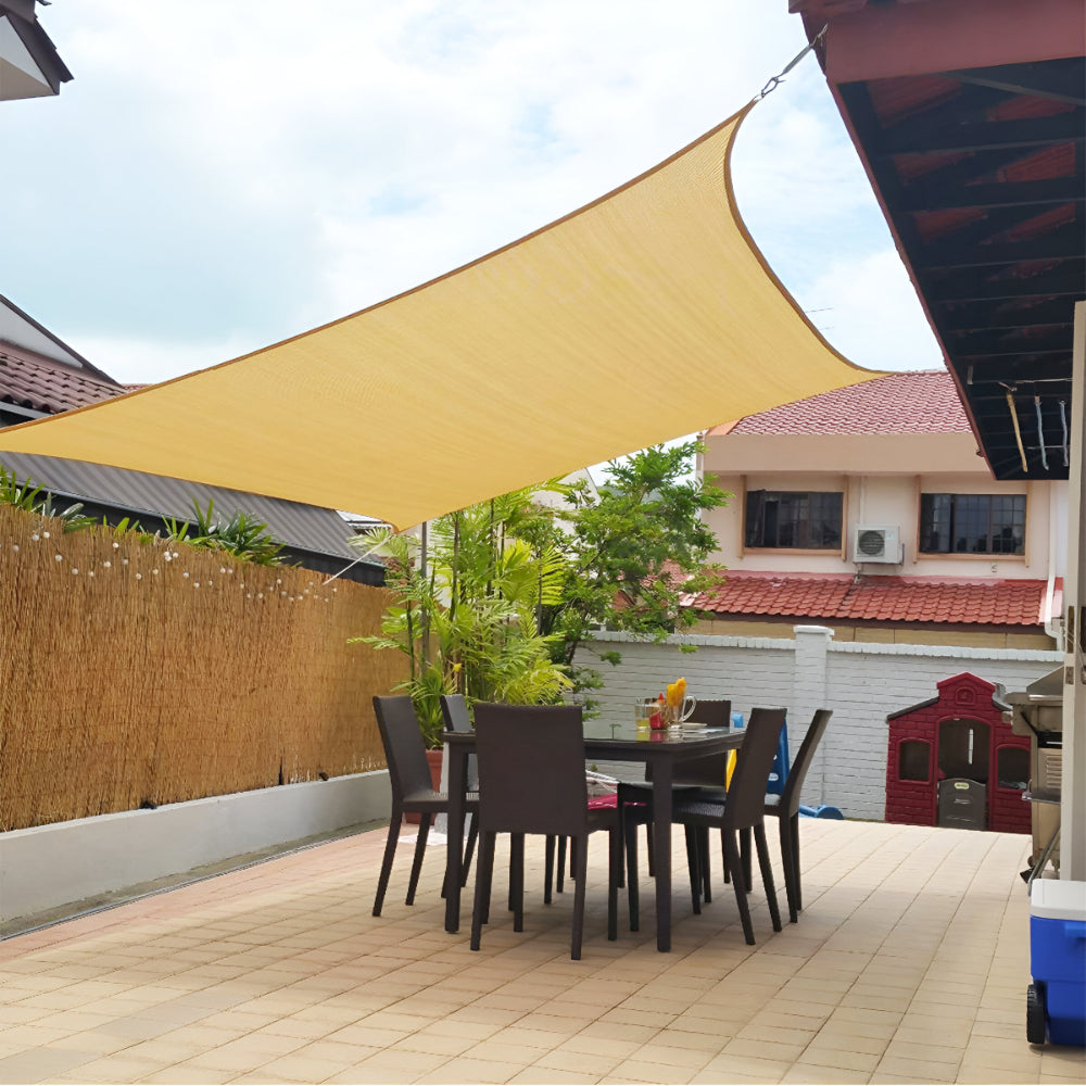 Patio Canopy Sail Sun Shade Cover For Outdoor Spaces