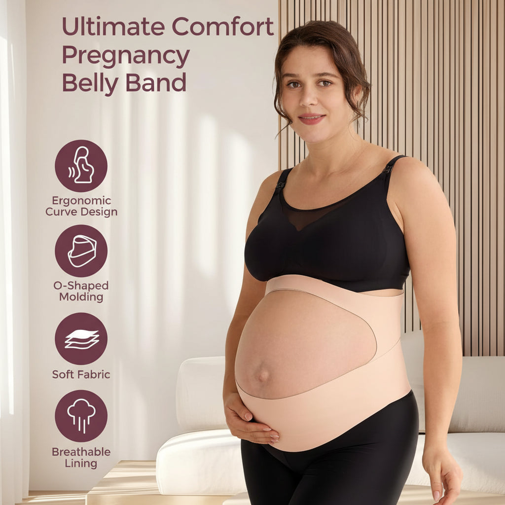 Breathable Belly Band For Maternity Back And Belly Support