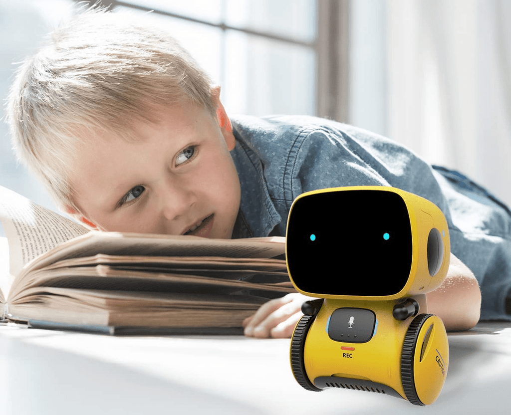PulseBot Mini Interactive Dancing Robot With Voice and Sound Functions