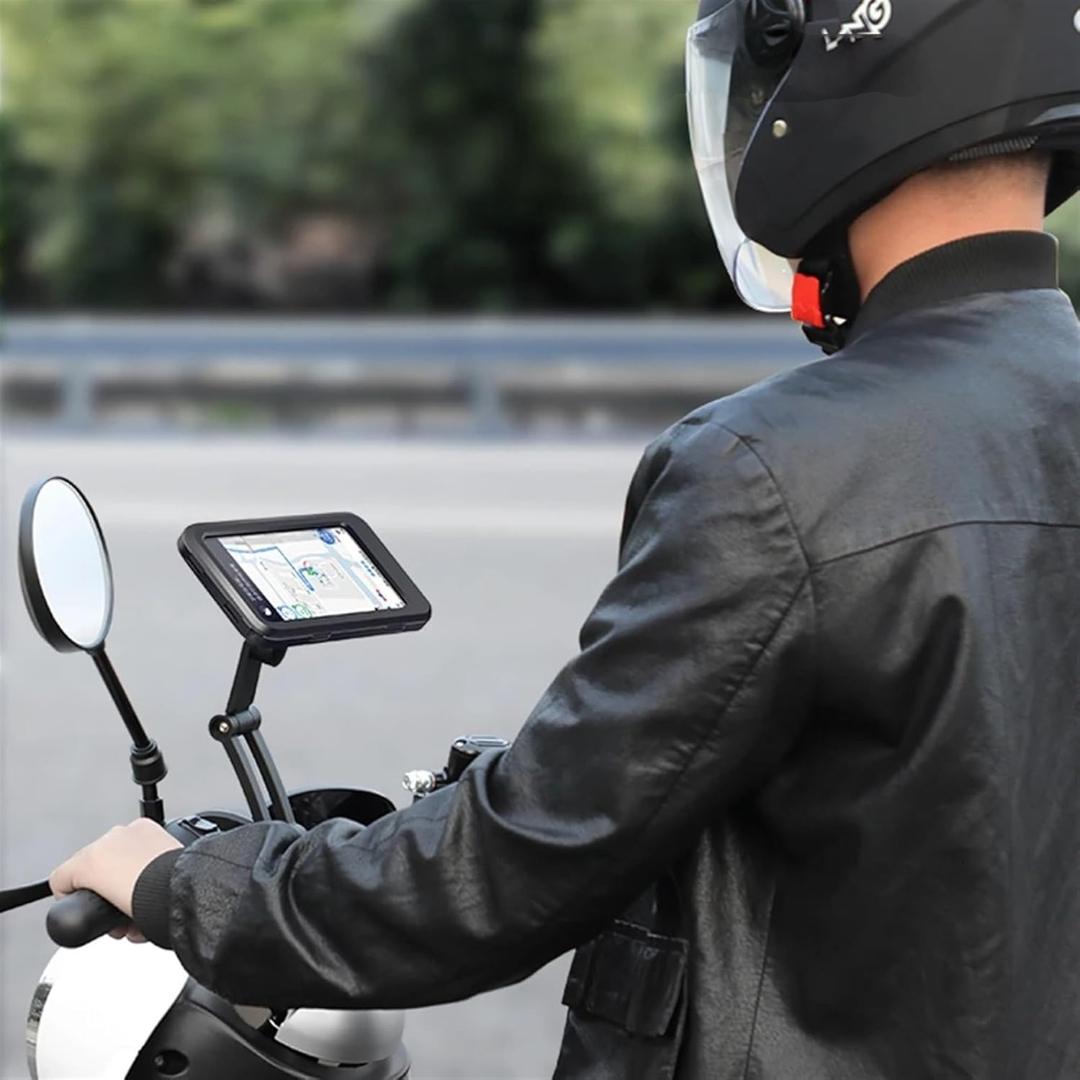 Telefonhållare för cykel med justerbar fäste på styret