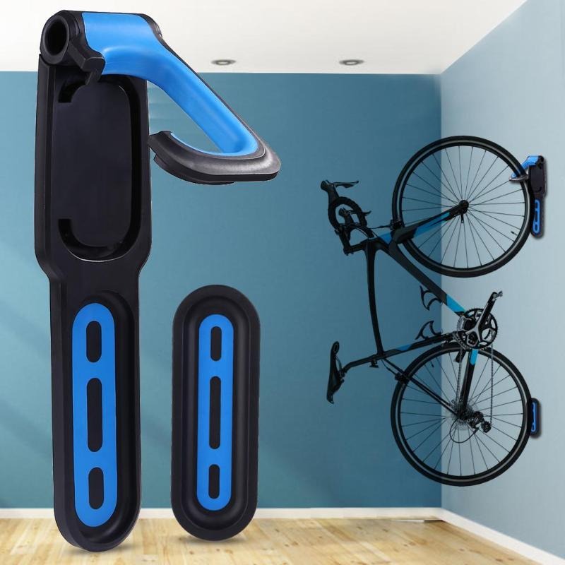 Slim Wall Mount Bike Rack And Space Saving Organizer