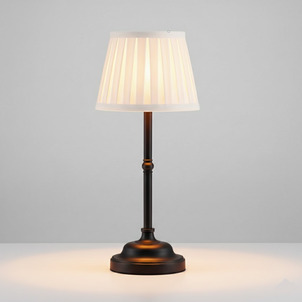 Kabellose Messing-LED-Tischlampe mit Touch-Dimmung und wiederaufladbarem Akku
