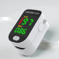 Portable Blood Oxygen And Heart Rate Monitor With Digital Readouts For Home Use