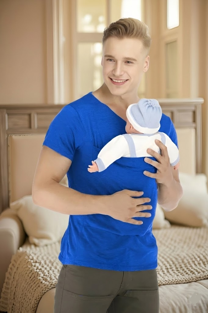 Baby Carrier Tee Ergonomic Infant Holder Shirt For Parents