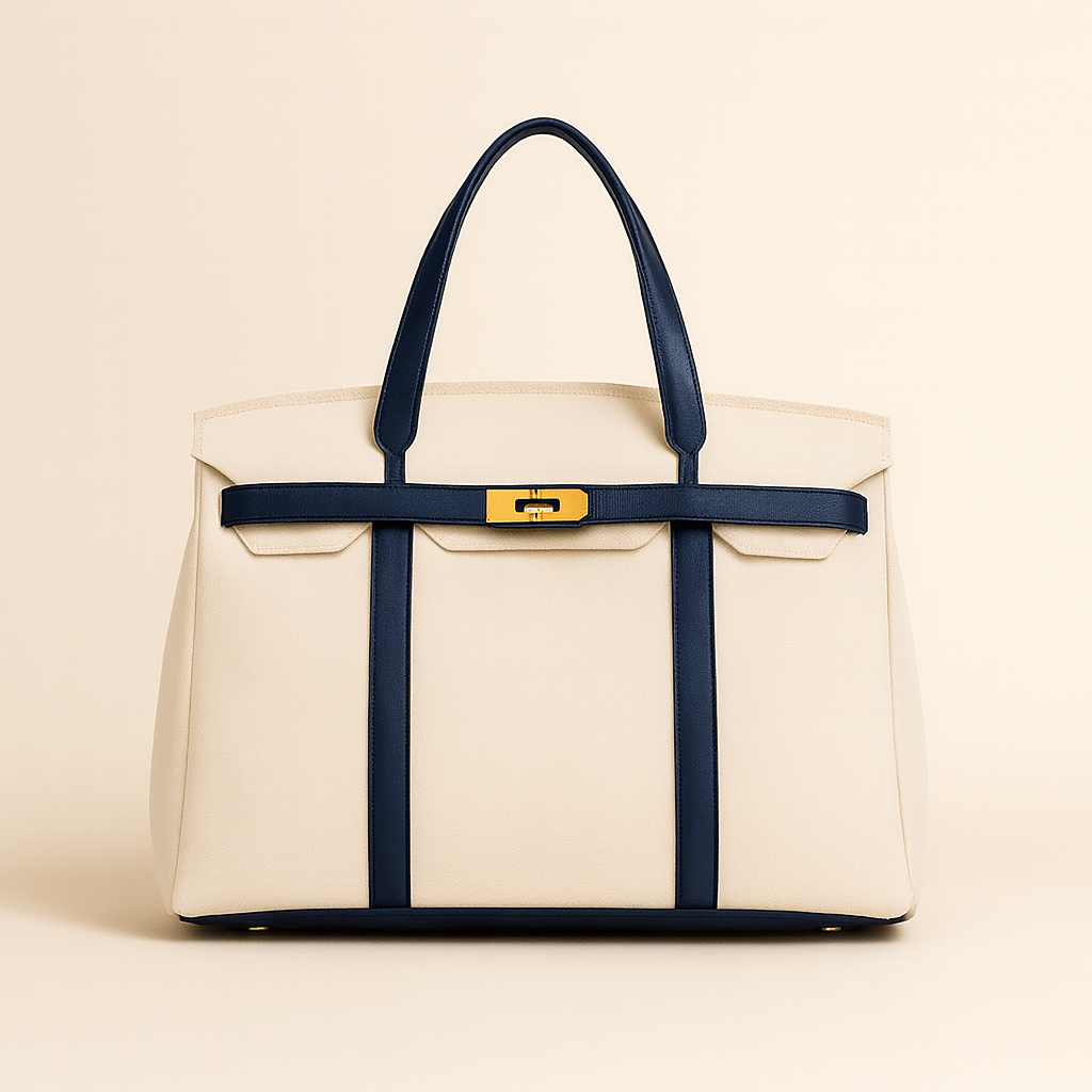 Aurelia Premium torba na zakupy z płótna z wzmocnionymi stalowymi detalami