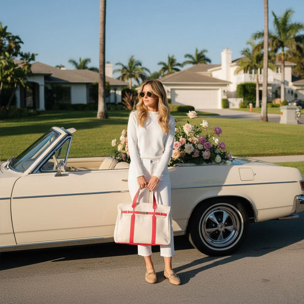 Aurelia Premium torba na zakupy z płótna z wzmocnionymi stalowymi detalami