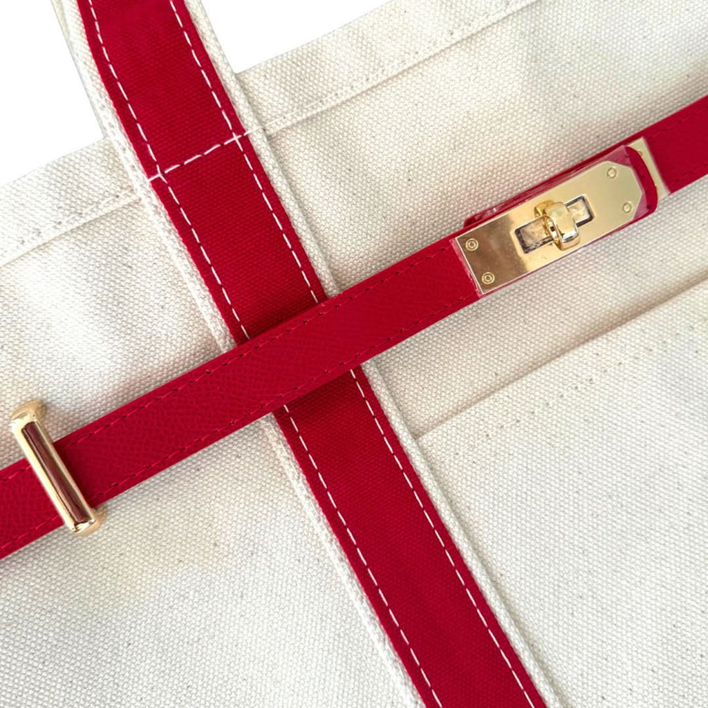 Aurelia Premium torba na zakupy z płótna z wzmocnionymi stalowymi detalami