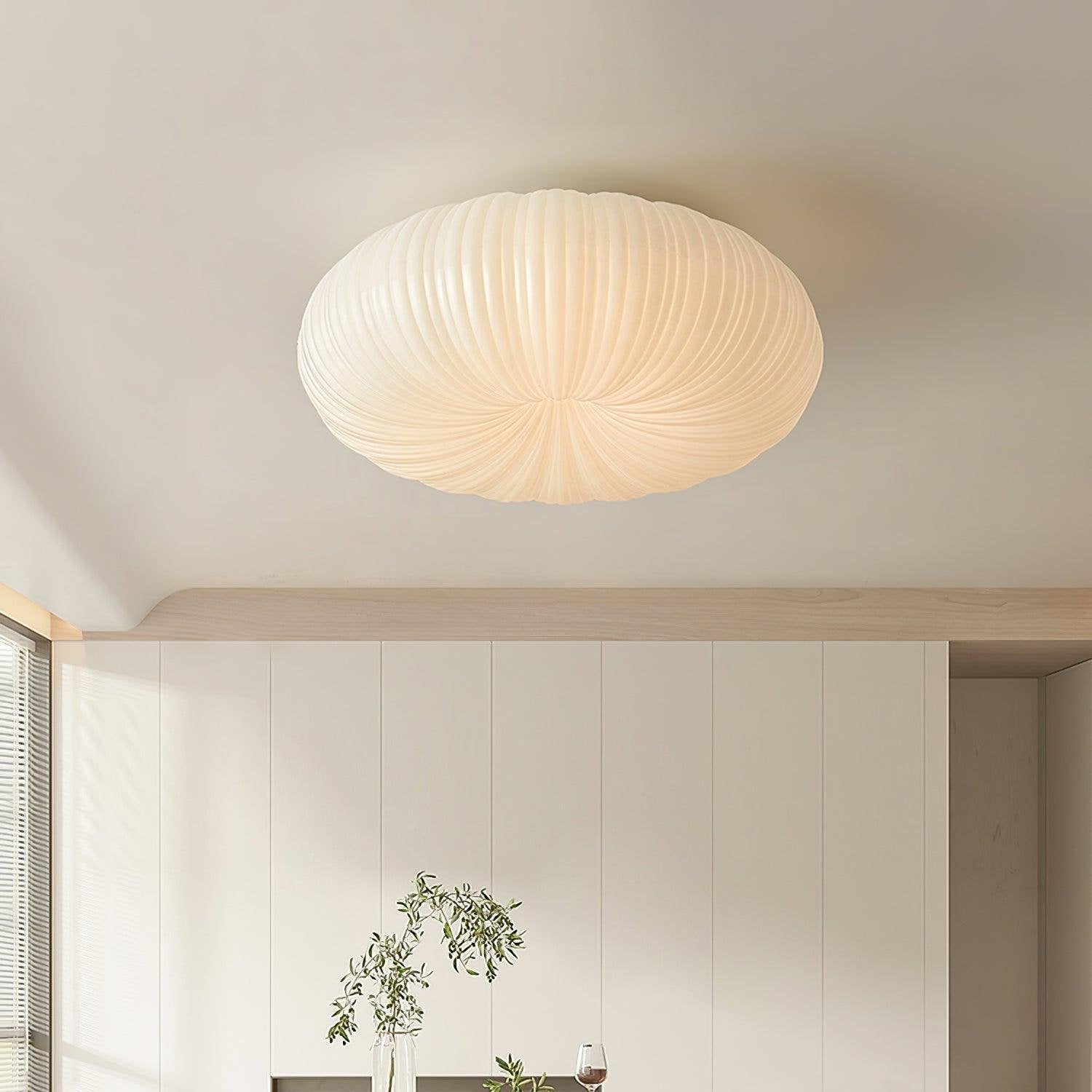 Modern LED Ceiling Light With Dimmable Remote Control For Living Room Or Bedroom
