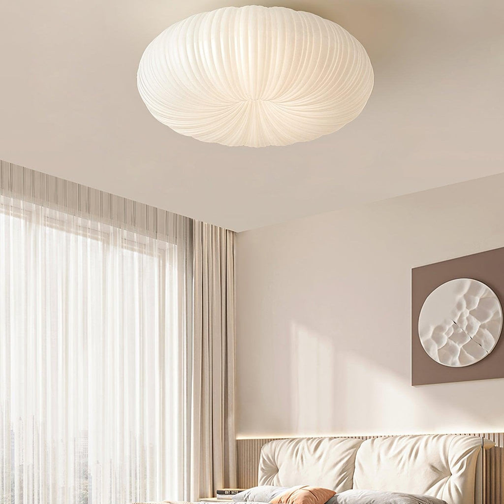 Modern LED Ceiling Light With Dimmable Remote Control For Living Room Or Bedroom