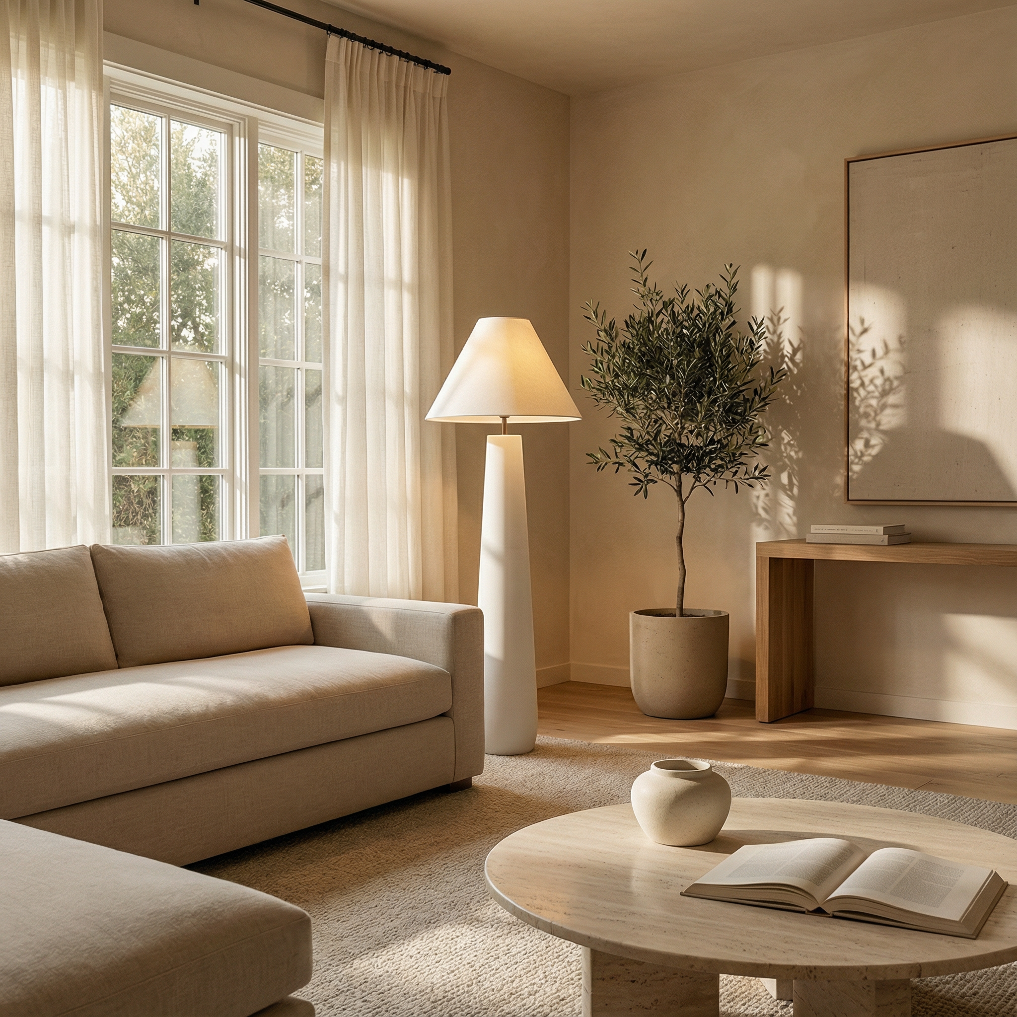 Astra nowoczesna minimalistyczna lampa podłogowa z żywicy do salonu