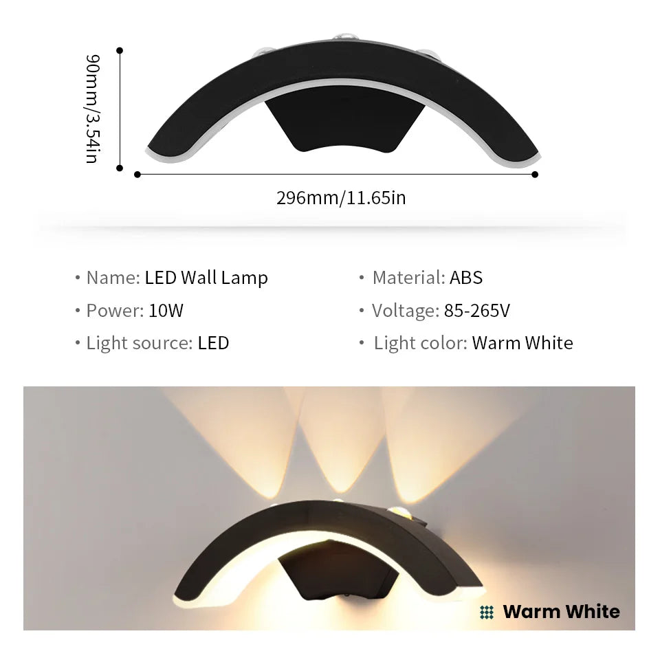 StormLite Black Outdoor Wall Lantern For Patios And Gardens