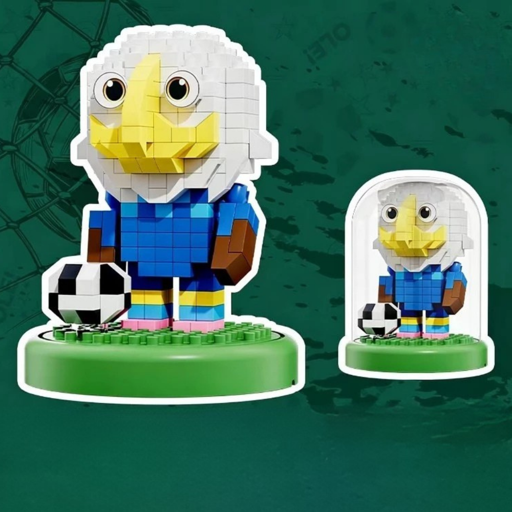 Worldcup Soccer Set Small Plastic Building Blocks Kit
