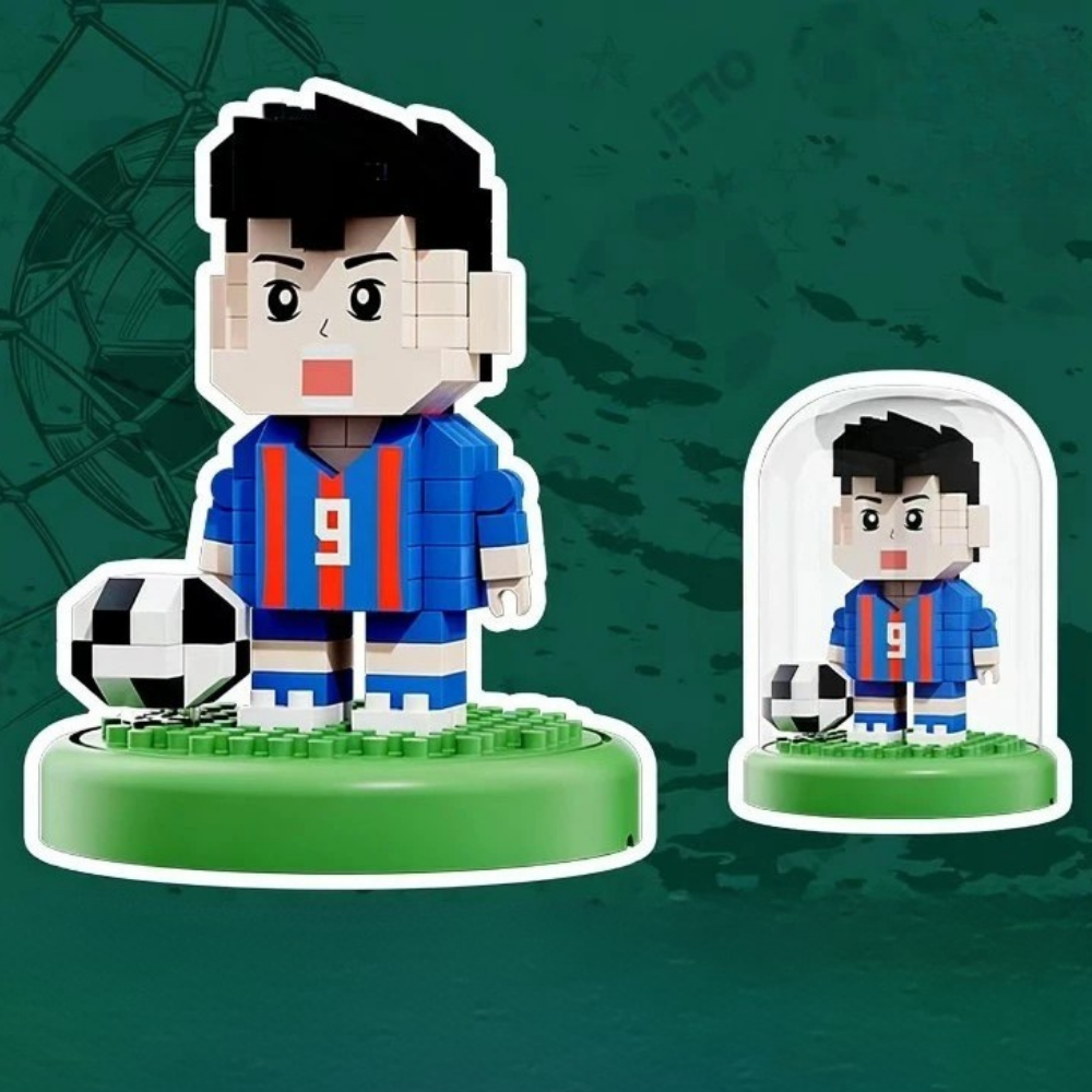 Worldcup Soccer Set Small Plastic Building Blocks Kit