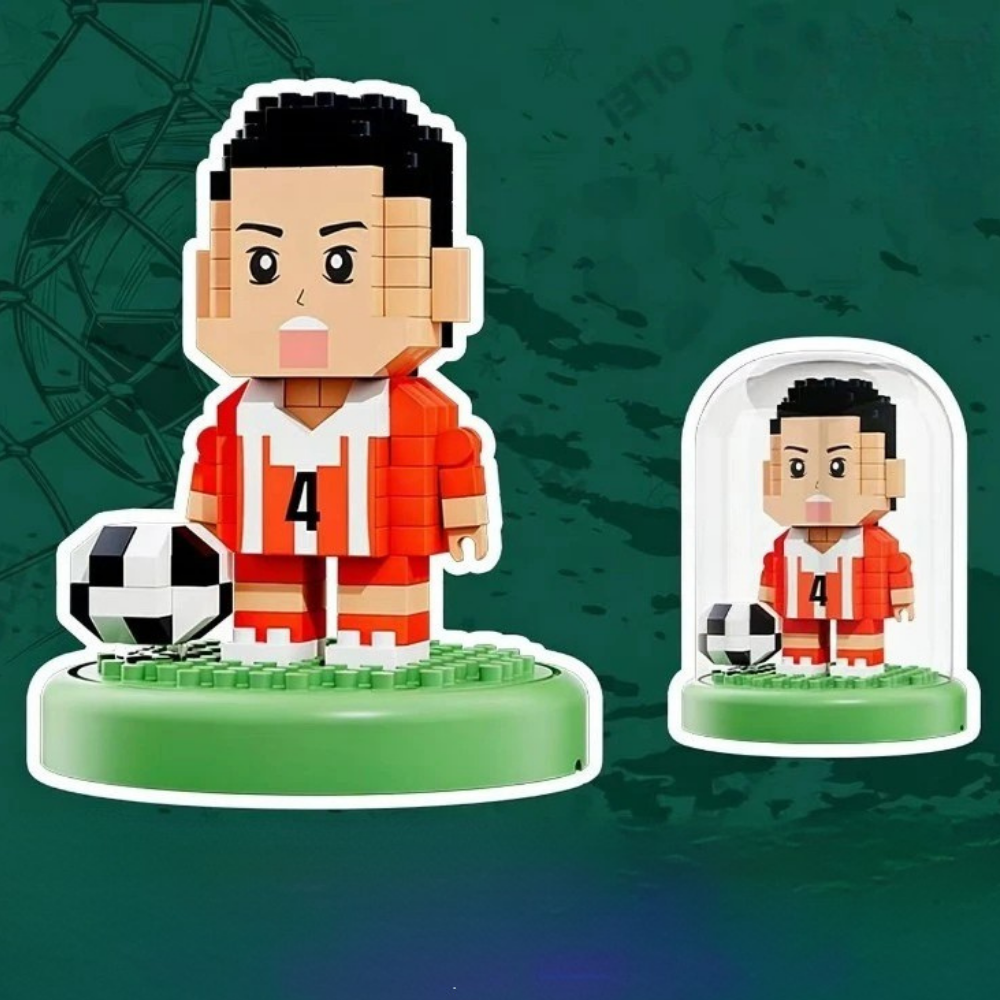 Worldcup Soccer Set Small Plastic Building Blocks Kit