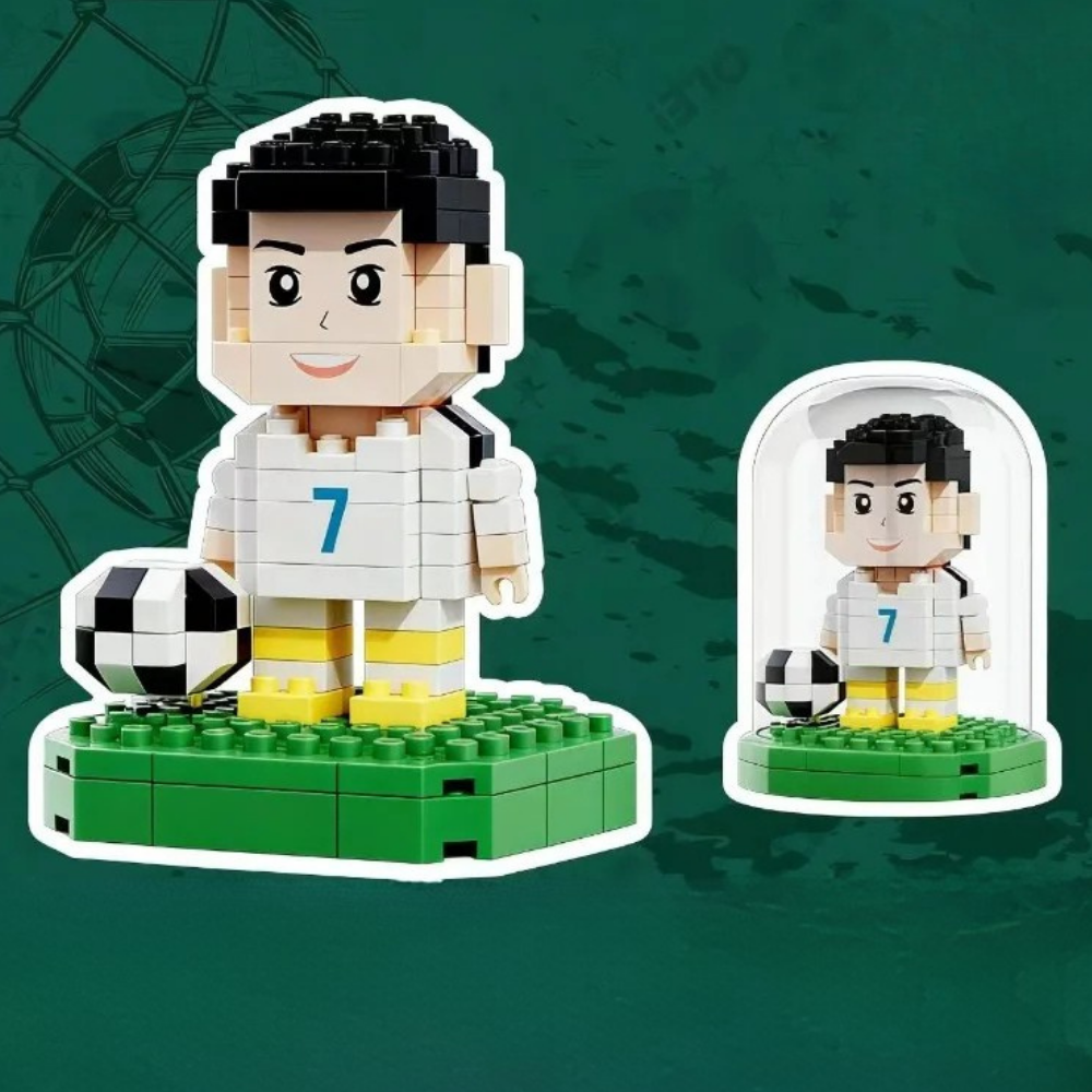 Worldcup Soccer Set Small Plastic Building Blocks Kit