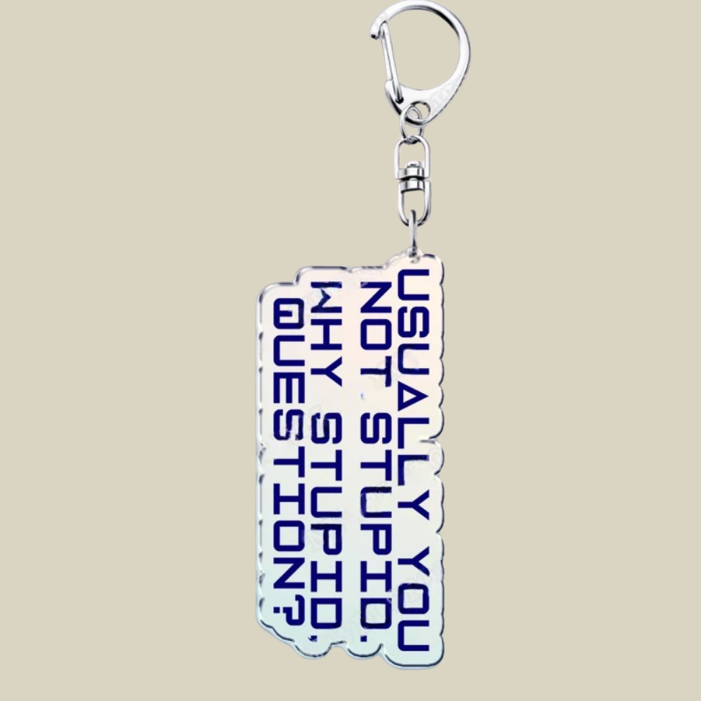 Bunnycat Acrylic Keychain With Cute Cartoon Charm For Bags And Keys