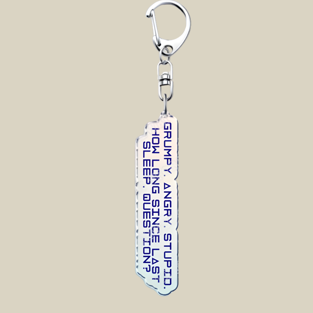 Bunnycat Acrylic Keychain With Cute Cartoon Charm For Bags And Keys