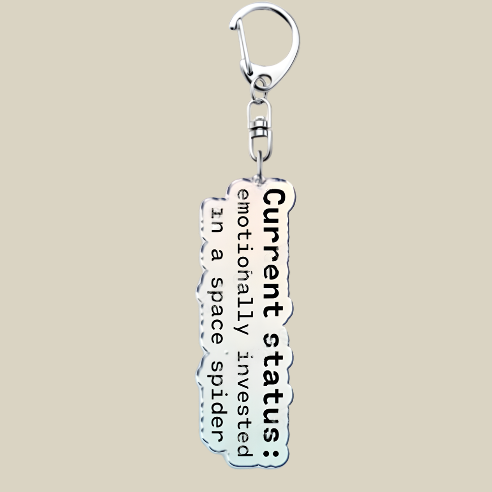 Bunnycat Acrylic Keychain With Cute Cartoon Charm For Bags And Keys