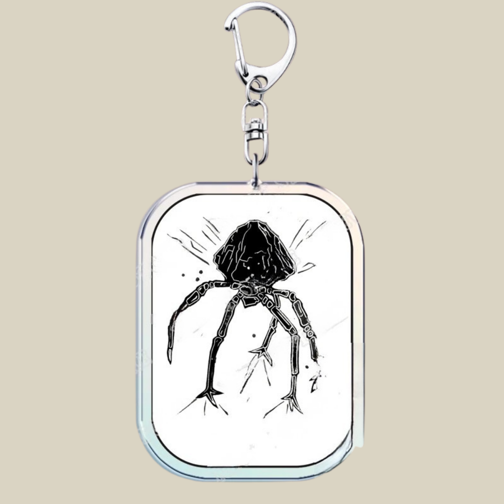 Bunnycat Acrylic Keychain With Cute Cartoon Charm For Bags And Keys