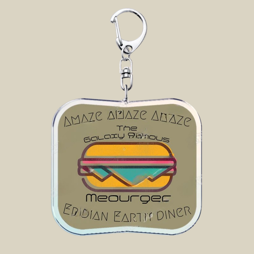 Bunnycat Acrylic Keychain With Cute Cartoon Charm For Bags And Keys