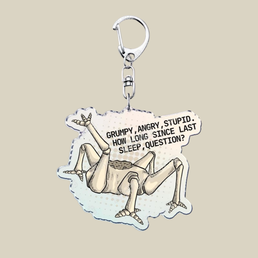 Bunnycat Acrylic Keychain With Cute Cartoon Charm For Bags And Keys