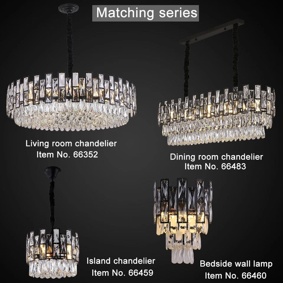 Kolekce lustrů Celestia Crystal pro elegantní interiéry