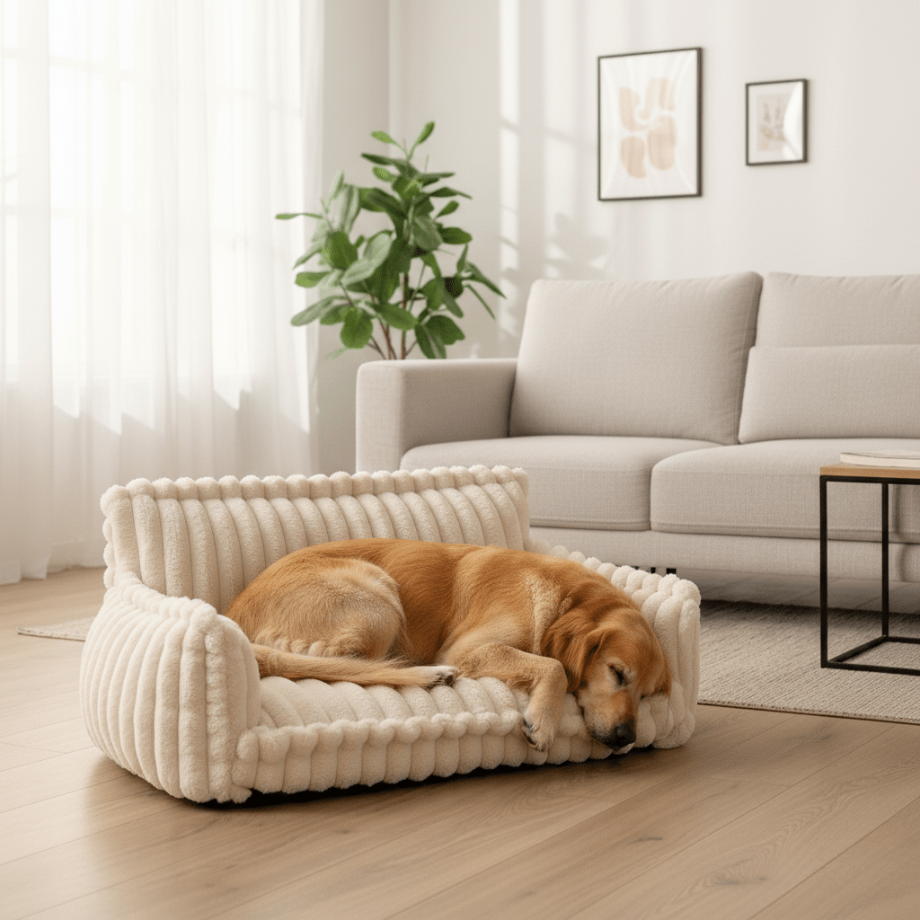 PawNest Orthopedic Dog Sofa for Pets, Soft Washable Bed
