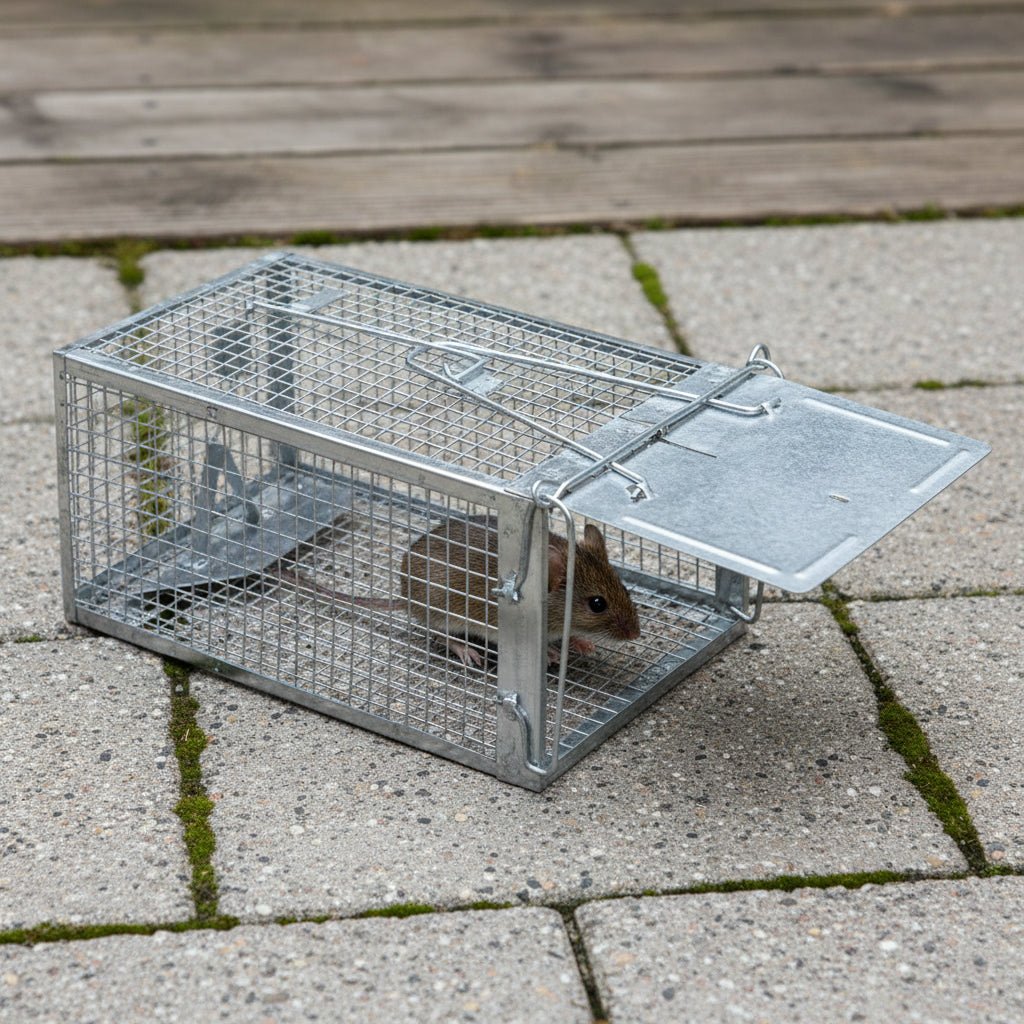 Capcană umană KindGuard pentru rozătoare, pentru controlul la domiciliu și în grădină