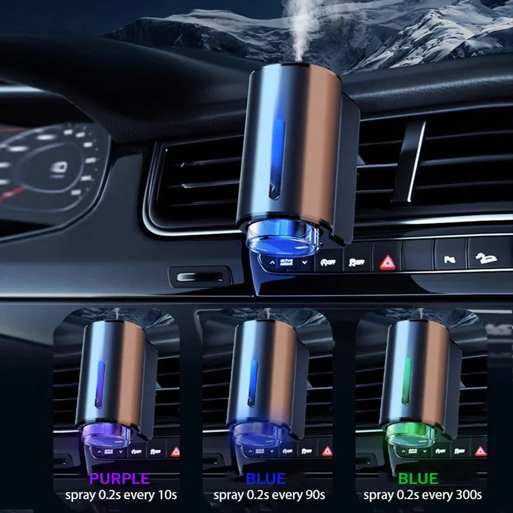 Aromaterapeutická klipsna do ventilace auta s olejovým difuzérem pro automobily