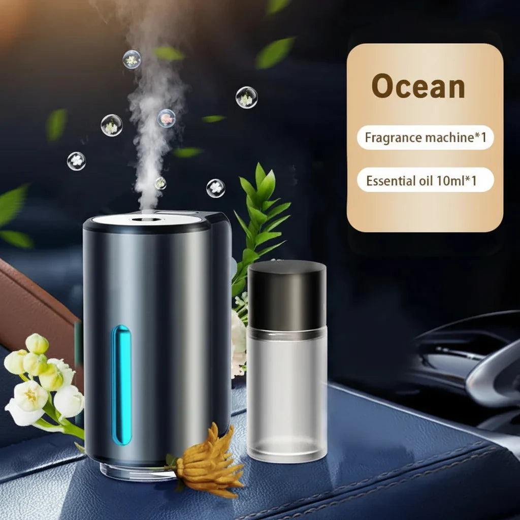 Aromaterapeutická klipsna do ventilace auta s olejovým difuzérem pro automobily