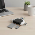 Four In One USB C Card Reader For SD And Micro SD Data Transfer