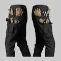 Tactical Fleece-Lined Pants With Cargo Pockets For Outdoor Wear