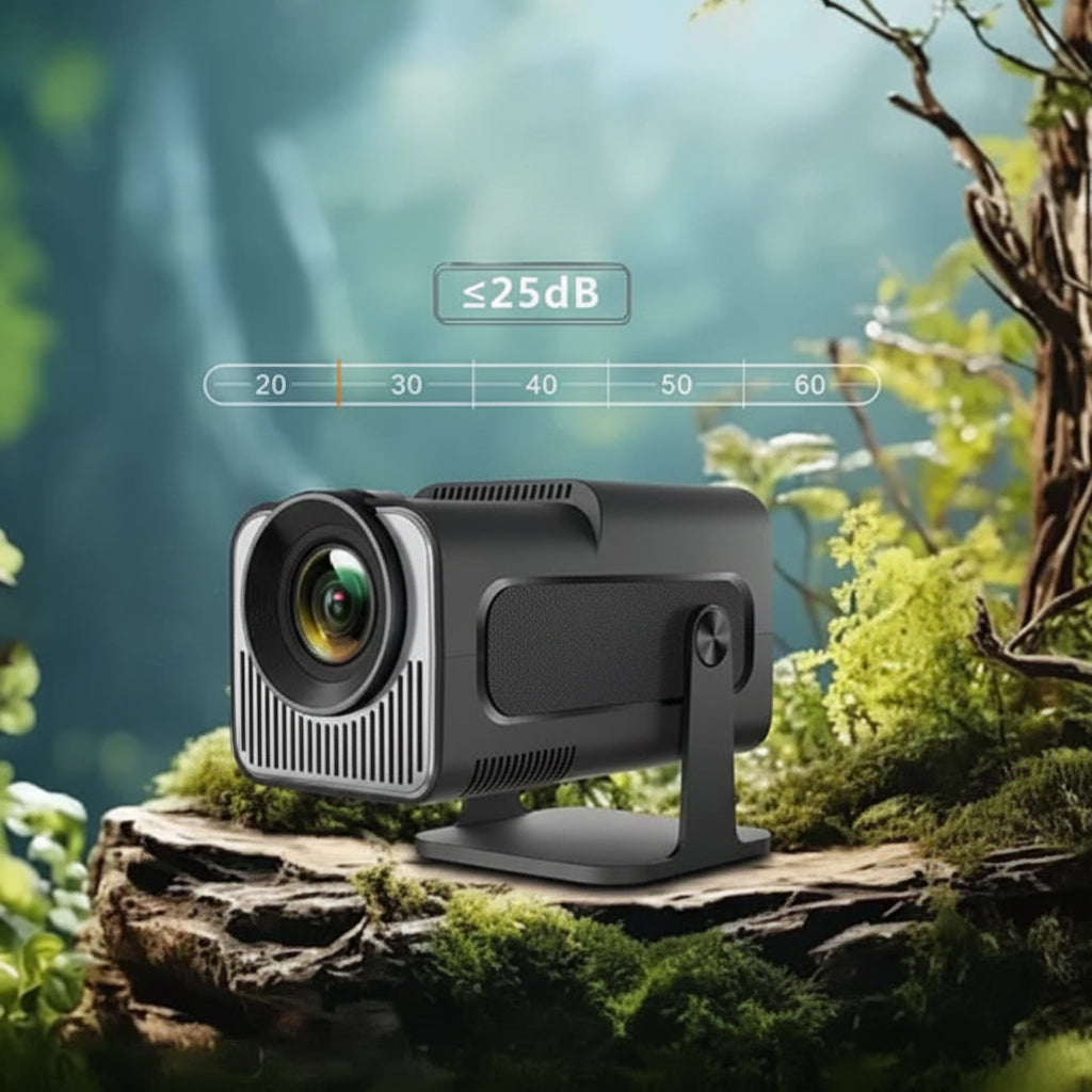 Chytrý 4K mini projektor pro přenosný domácí kino zážitek
